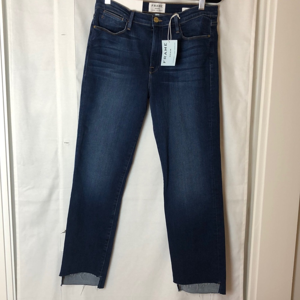 Frame Le High Straight 30 super soft NWT!